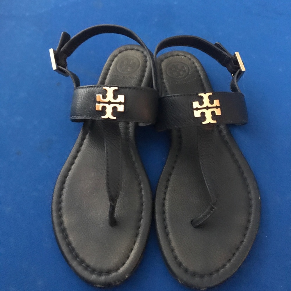 Tory Burch Navy Sandals Size 7.5